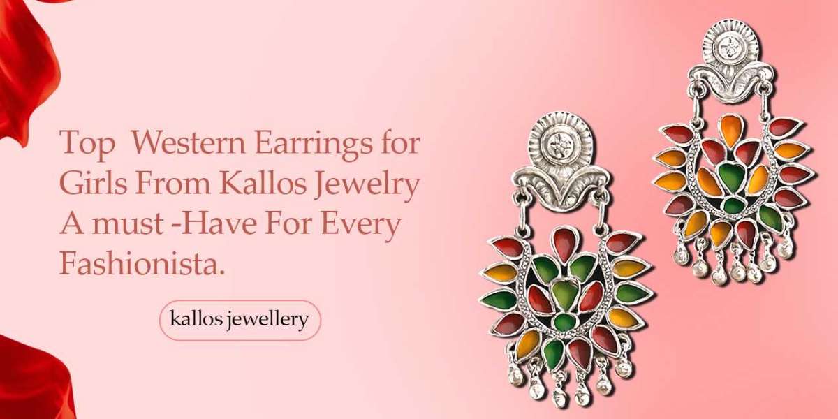 Top Western Earrings for Girls From Kallos Jewelry: A Must-Have for Every Fashionista