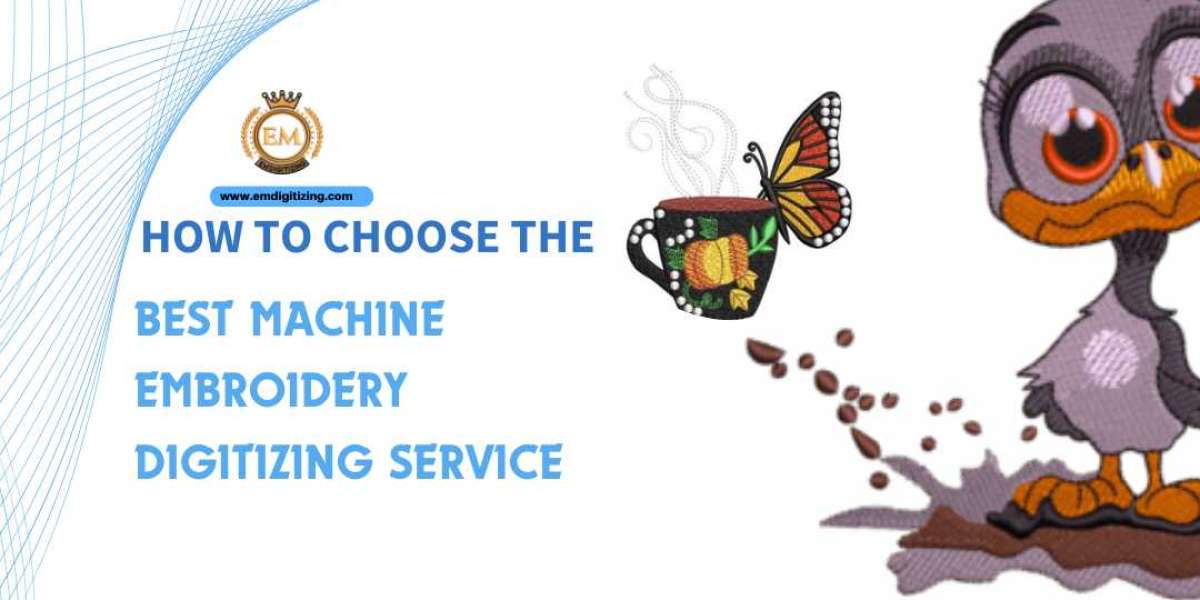 How to Choose the Best Machine Embroidery Digitizing Service