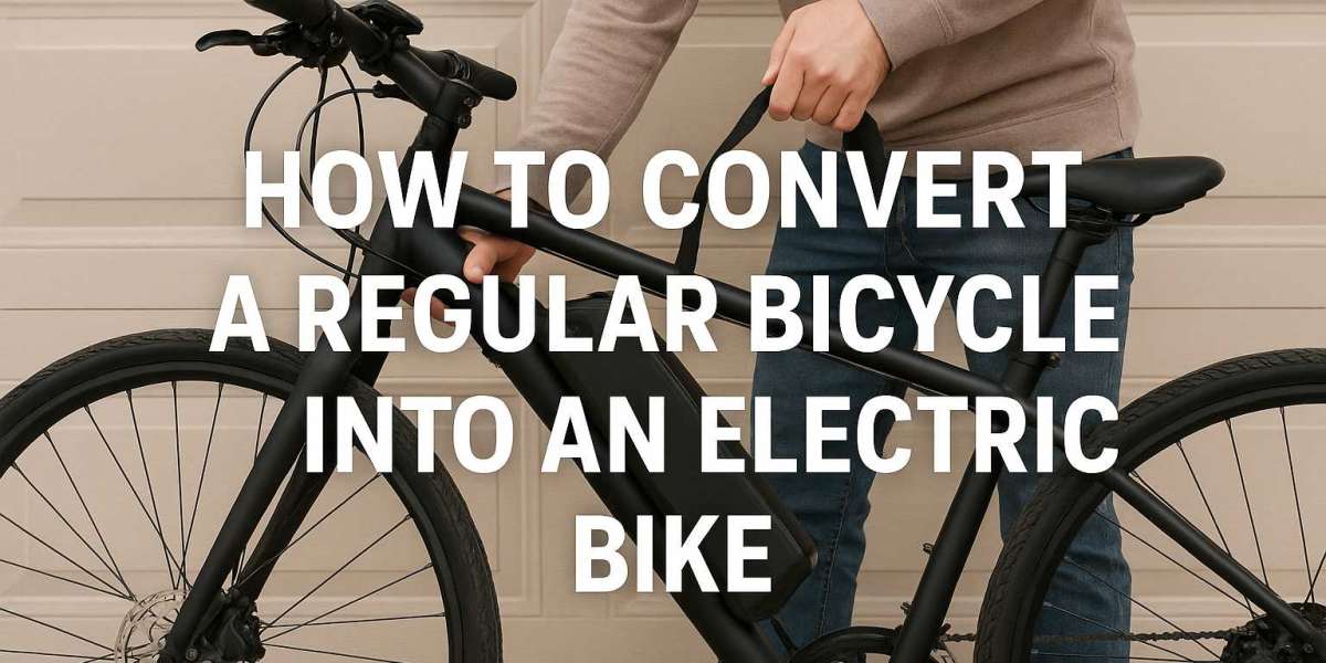How to Convert a Regular Bicycle Into an Electric Bike?