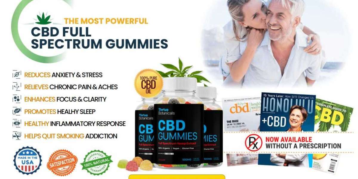Thrive Botanicals CBD Gummies USA – Full Overview, Benefits, Price, Ingredients & Where to Buy Online