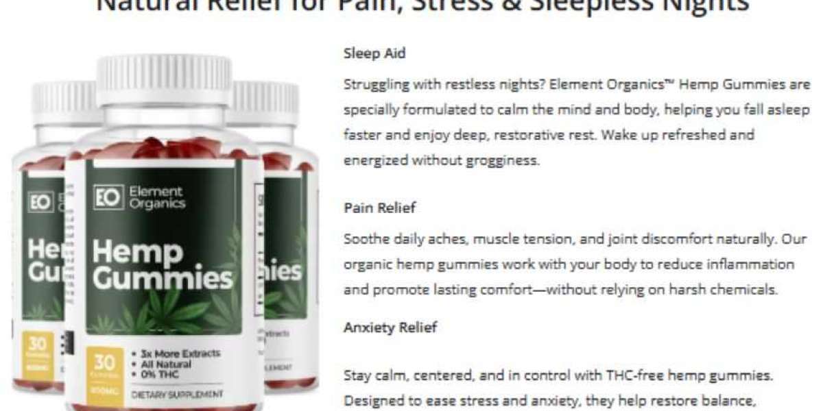 Element Organics Hemp Gummies Review: Real Users Experience (Latest 2025)