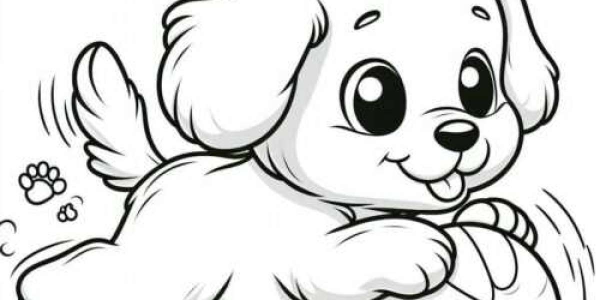 Dog Coloring Pages Help Settle Our Afternoons and Keep Kids on Track