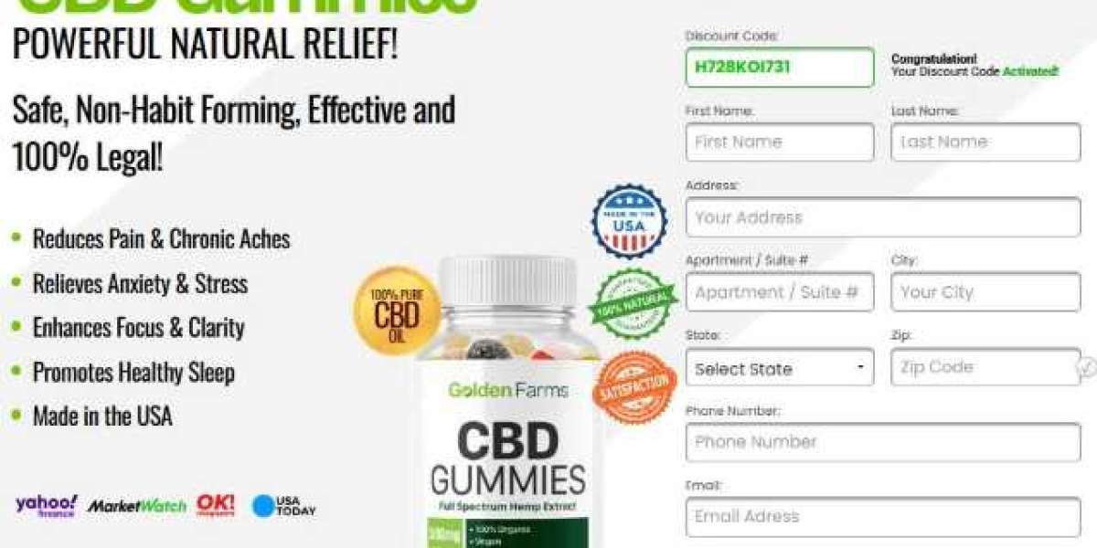 How Golden Farms CBD Gummies Work On Tranquility, Concentration and Relief?