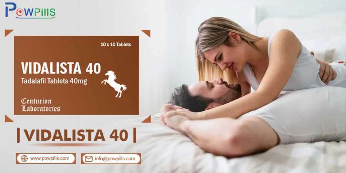 Vidalista 40 Mg (Generic Cialis)Uses, Benefits, and Dosage