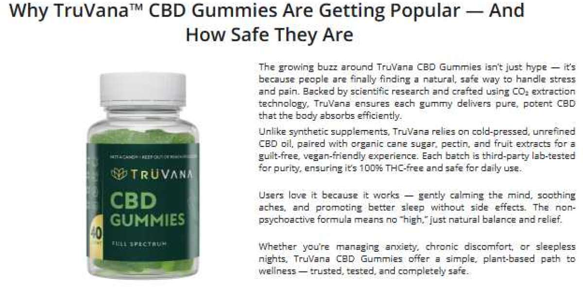 Is TruVana CBD Review Safe For Your Overall Health?