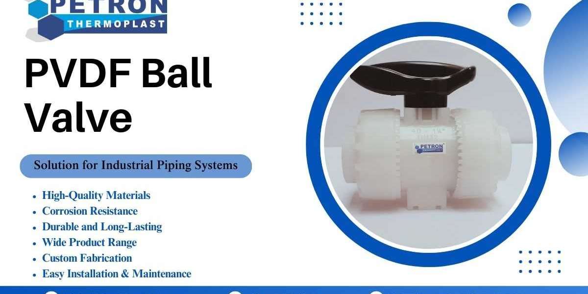 High Strength PVDF Ball Valves for All Industries