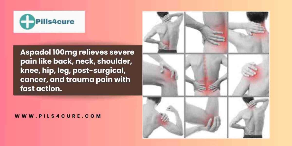 Aspadol 100mg in the UK: A Trusted Solution for Moderate to Severe Pain Relief