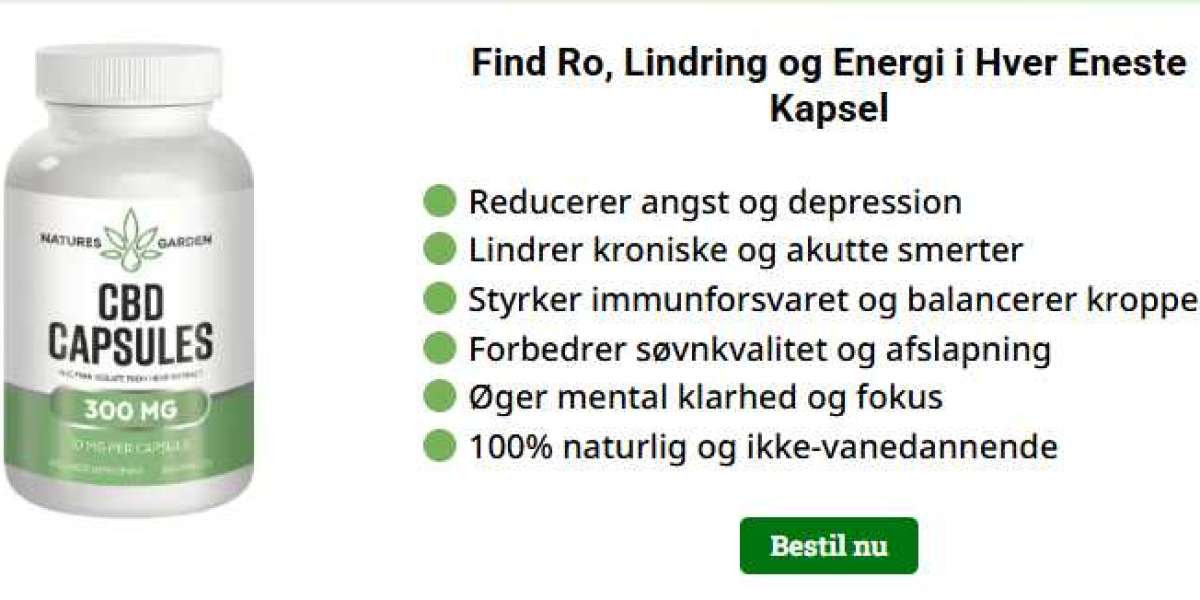 NaturesGarden CBD Capsules: Smertelindring og en god følelse hele dagen lang [Officielle nyheder!]