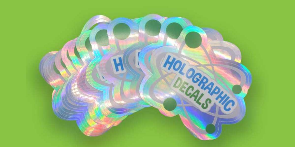 Custom Holographic Stickers for Branding