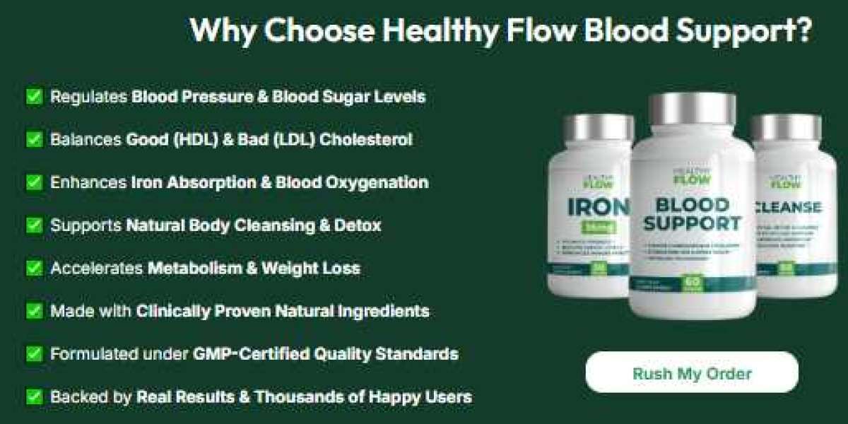 Healthy Flow: Its Ingredients Promote The Elasticity of Blood Vessels