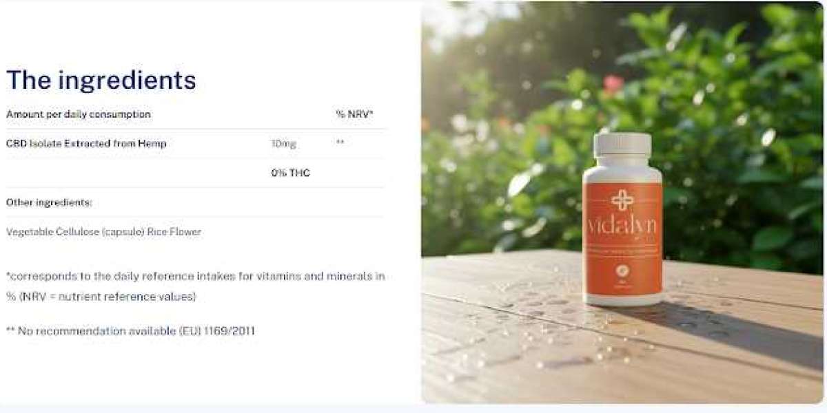 What type of ingredients are used in Vidalyn?