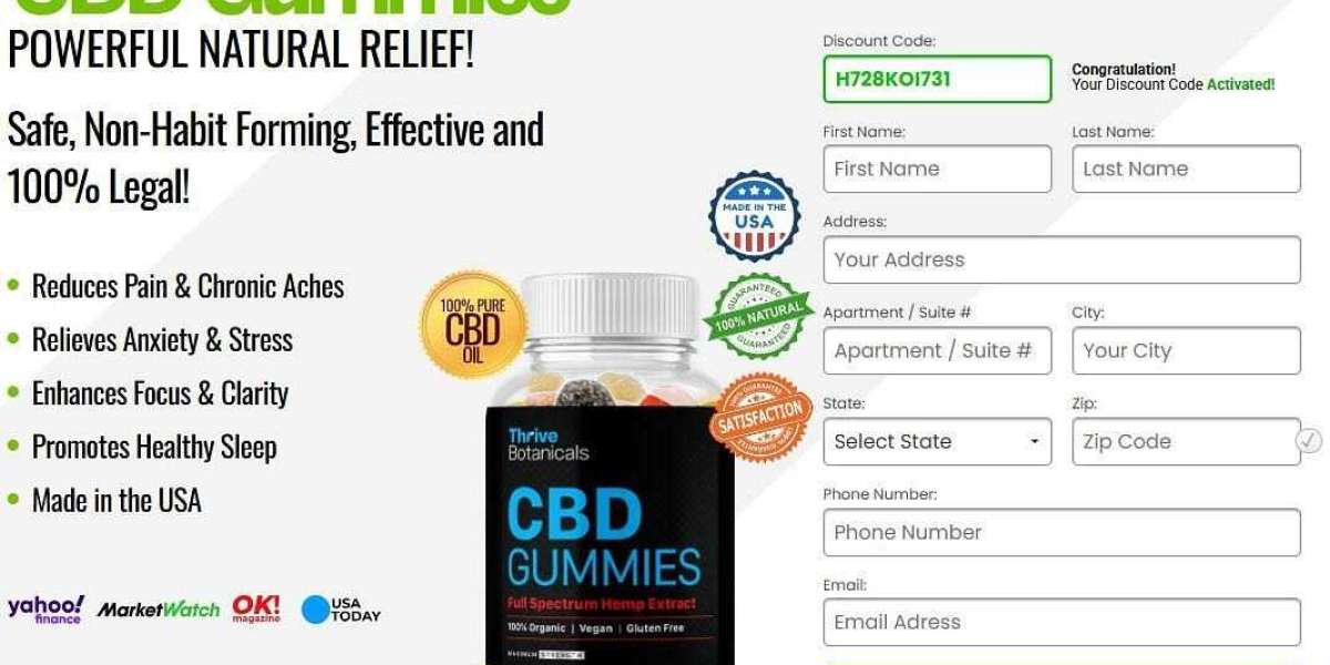 Why Thrive Botanicals CBD Gummies Are Gaining Attention – A Modern CBD Wellness Solution