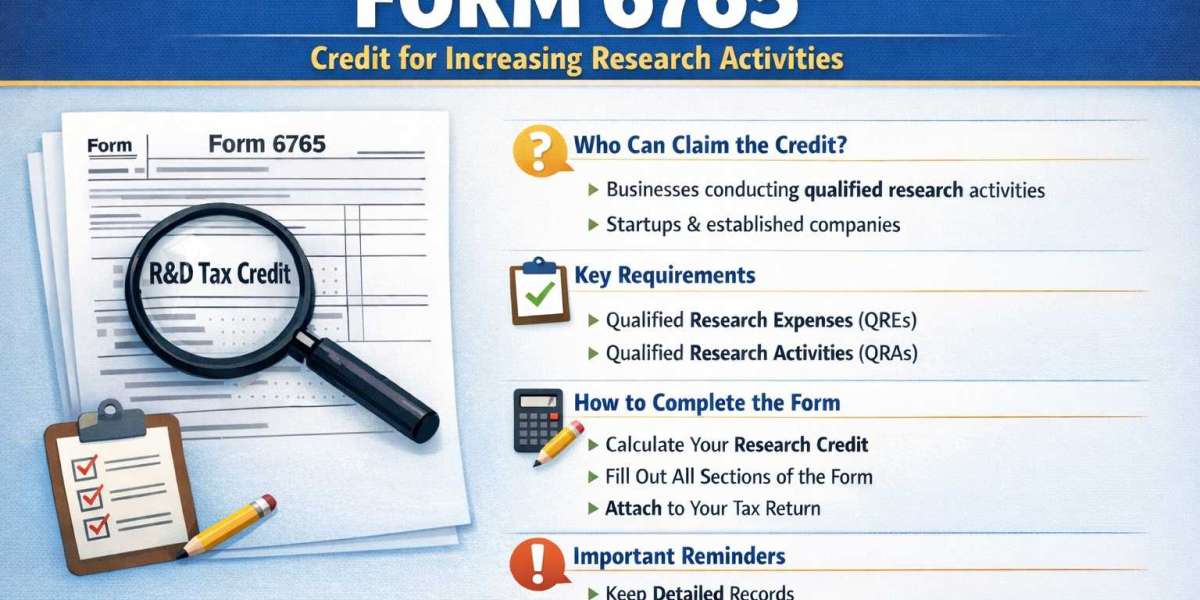 IRS Form 6765 Guide: Eligibility, QREs, and Credit Calculation Explained