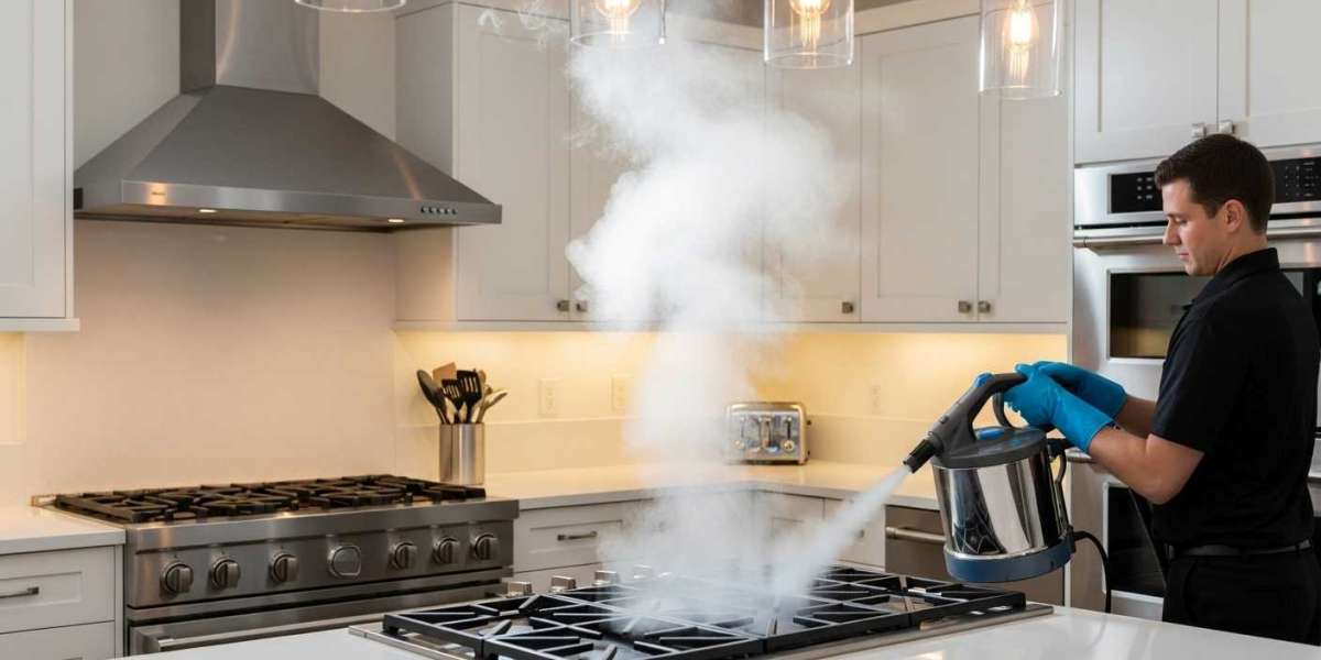 Deep Clean Your Kitchen in Minutes with a Steam Cleaner
