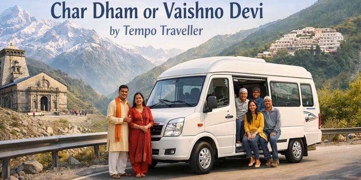 Pilgrimage & Spiritual Trips Made Easy in 2026: Char Dham or Vaishno Devi by Tempo Traveller