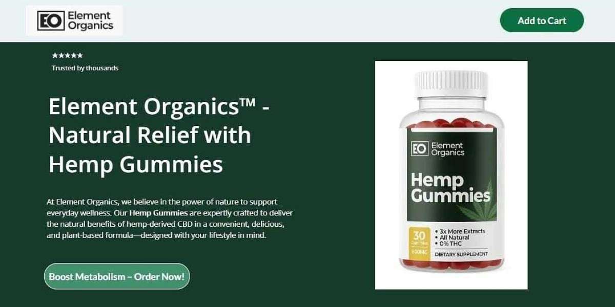 Element Organics Hemp Gummies Reviews: Advanced Performance Formula, Support Good Health