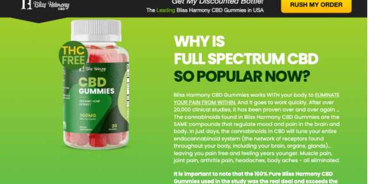Bliss Harmony CBD Gummies USA: Top Rated CBD in 2026