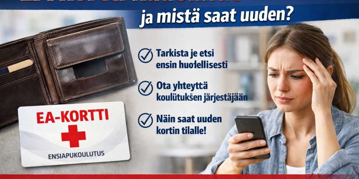 EA kortti kadonnut mitä tehdä heti ja mistä saat uuden?