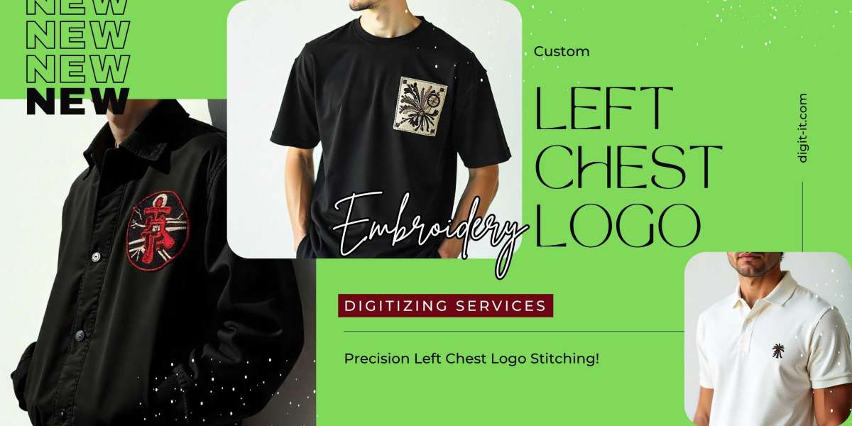 Perfect Placement of Logo on Left Chest for Sweaters and Shirts