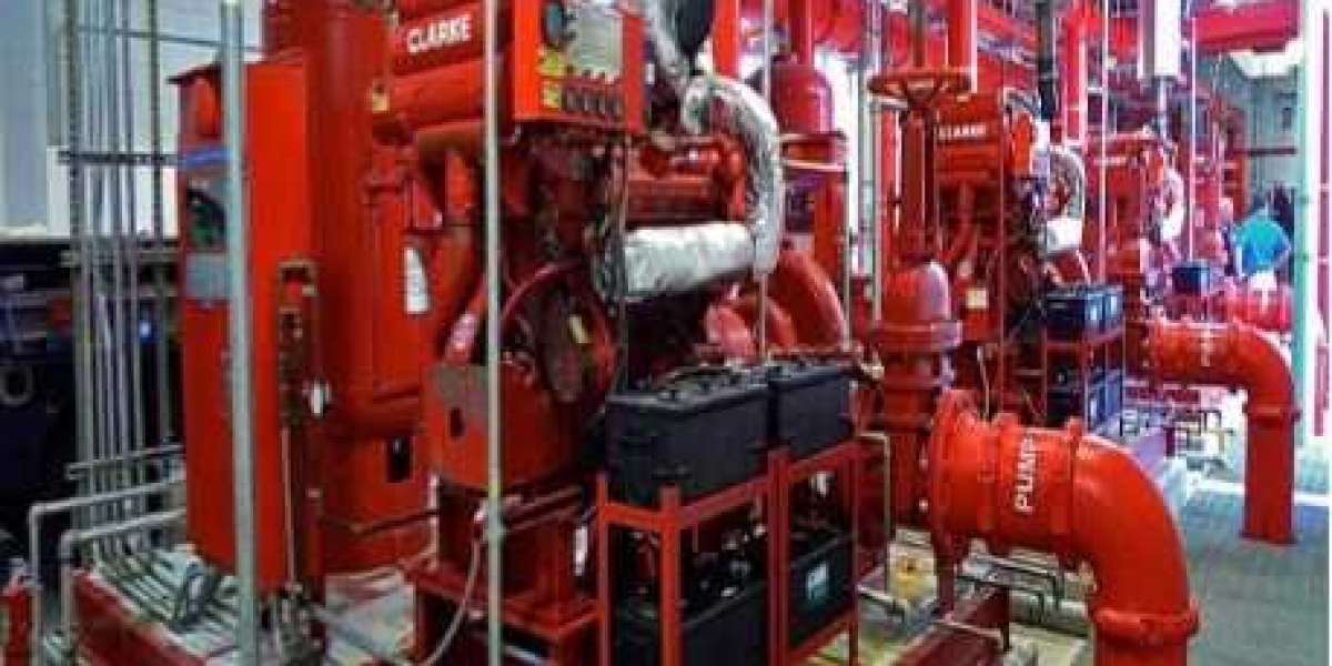 طلمبات حريق في السعودية | أفضل حلول أنظمة مكافحة الحريق للمباني والمنشآت