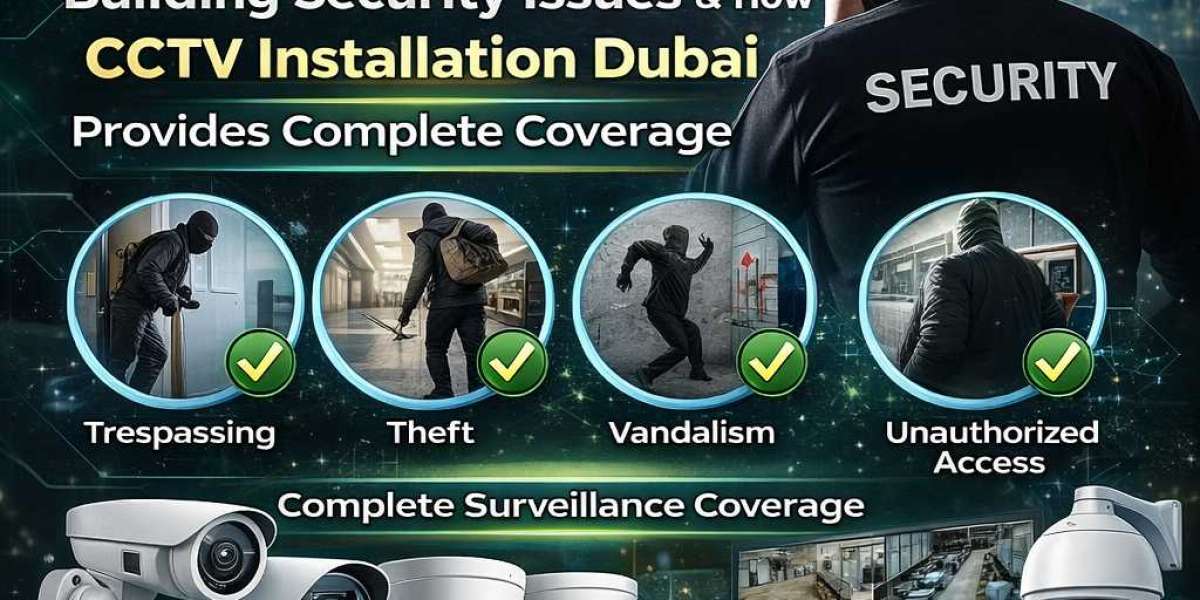 Building Security Issues & How CCTV Installation Dubai Provides Complete Coverage