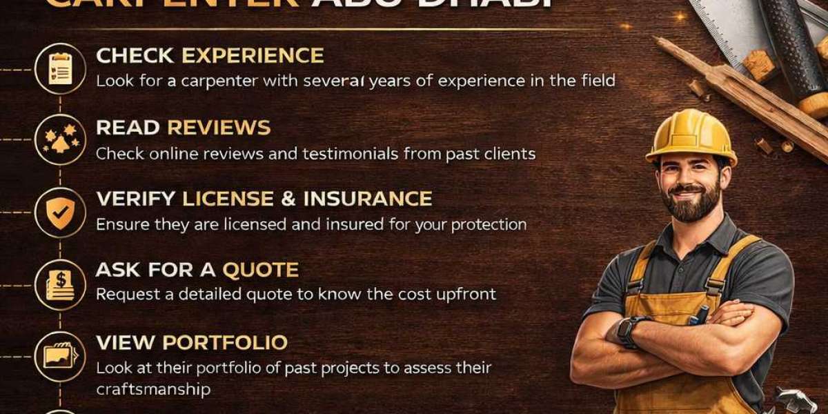 How to choose a reliable Carpenter Abu Dhabi