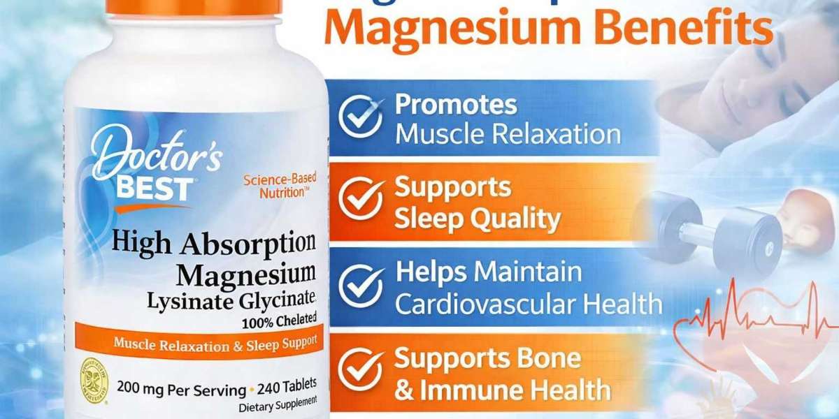 Doctor’s Best High Absorption Magnesium: The Smart Choice for Sleep, Stress, and Muscle Health