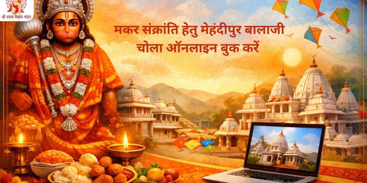 मकर संक्रांति हेतु मेहंदीपुर बालाजी चोला ऑनलाइन बुक करें