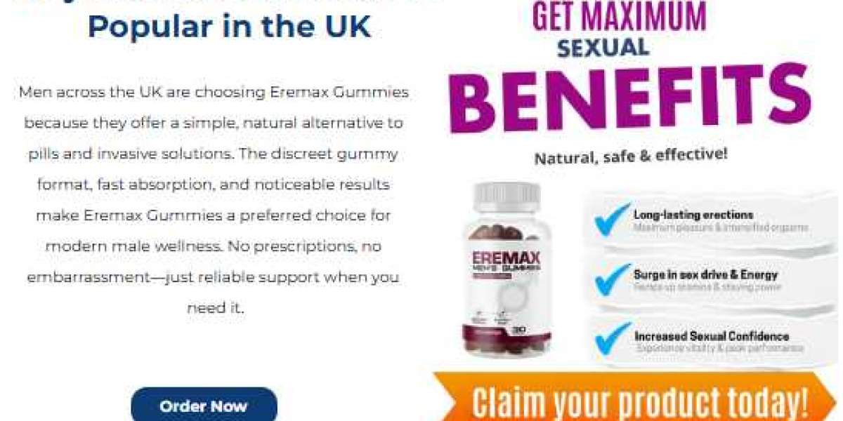 Eremax Gummies UK: It Supports Natural Synthesis of Testosterone