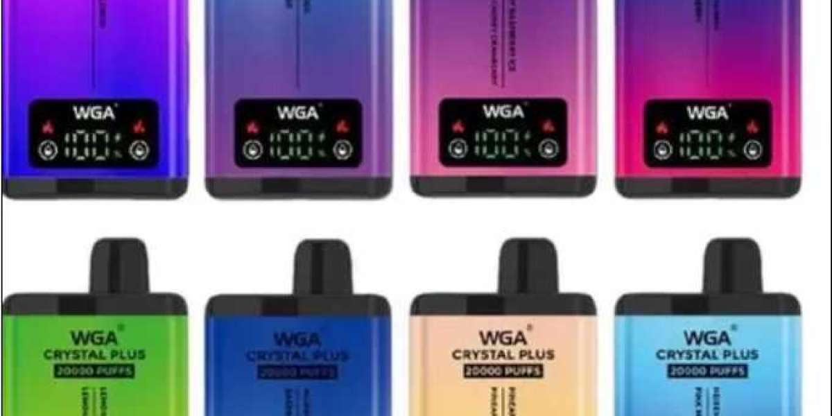 Top WGA Crystal Plus 20000 Box of 10 Disposable Vape