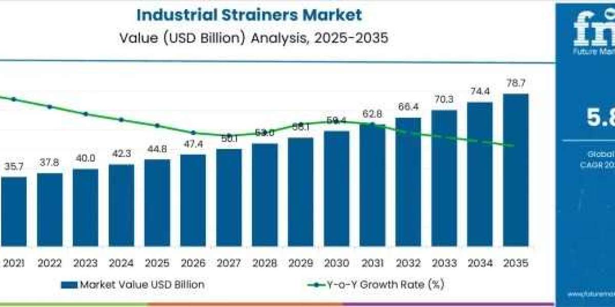 Industrial Strainers Market Driving USD 78.7 billion by 2035