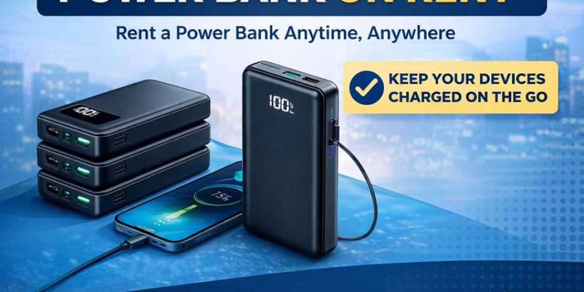 Power Bank Rental Service for Convenient Charging Anywhere
