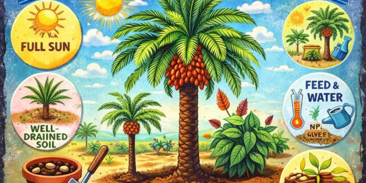 A Complete Guide to Growing Date Palms Easily