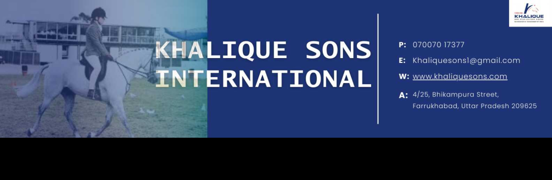 Khalique Sons International Cover Image