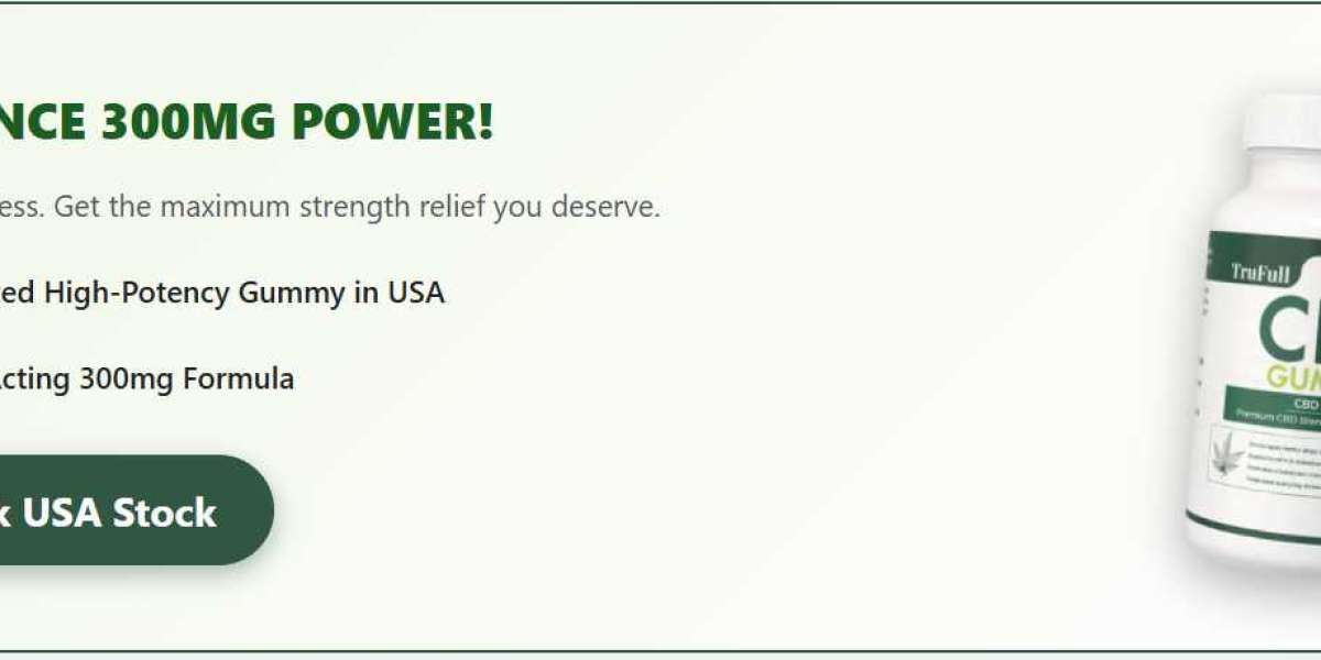 TruFull 300mg CBD Gummies Review – Honest Wellness Feedback USA