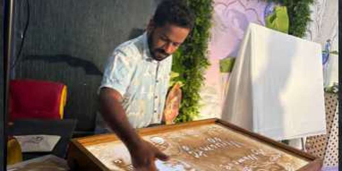 Sandartshow | Sandartlive performance | Sand art renu