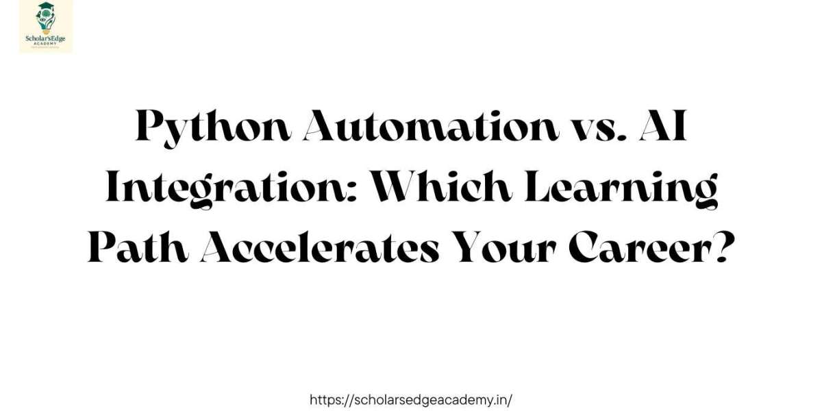 Python Automation vs. AI Integration: Which Learning Path Accelerates Your Career?