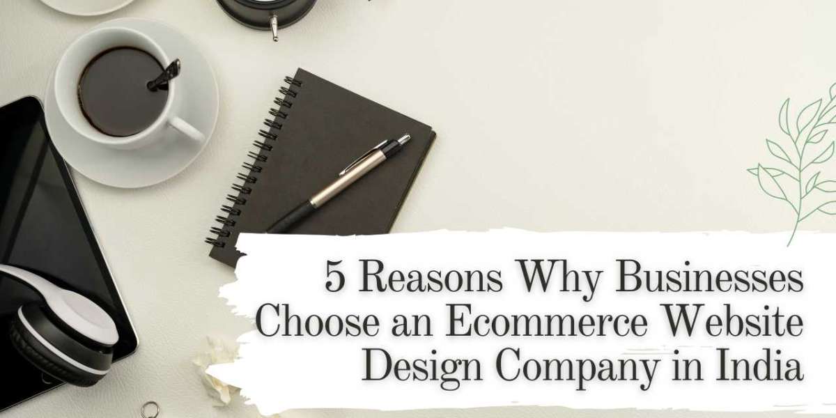 5 Reasons Why Businesses Choose an Ecommerce Website Design Company in India