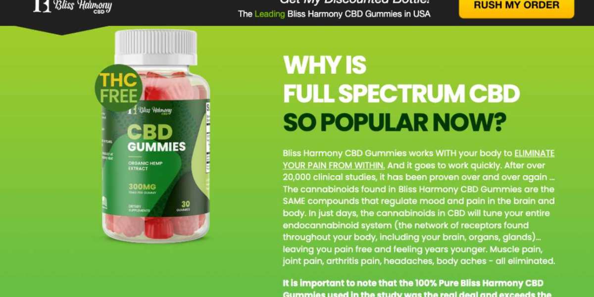 Bliss Harmony CBD Gummies USA Review: Relaxation & Recovery Insights
