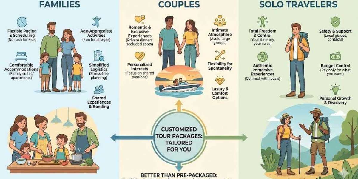 Why Customized Tour Packages Work Better for Families, Couples & Solo Travelers