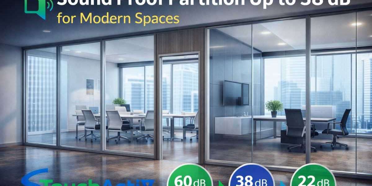 Sound Proof Partition Up to 38 dB for Modern Spaces