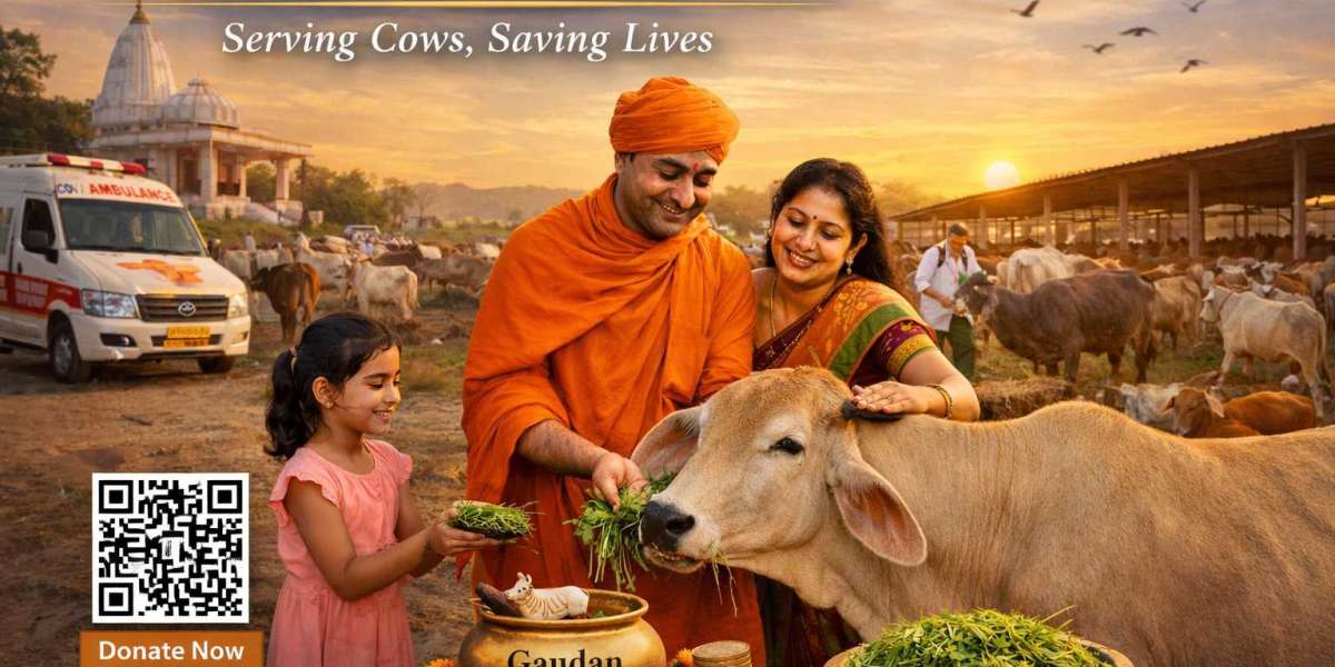 Gokuldham Mahatirth — Serving Cows, Preserving Compassion & Transforming Lives Through Donations