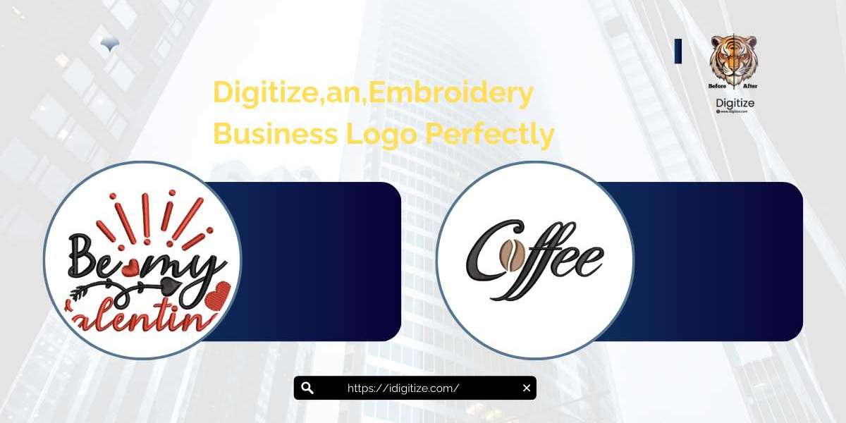 Digitize an Embroidery Business Logo Perfectly