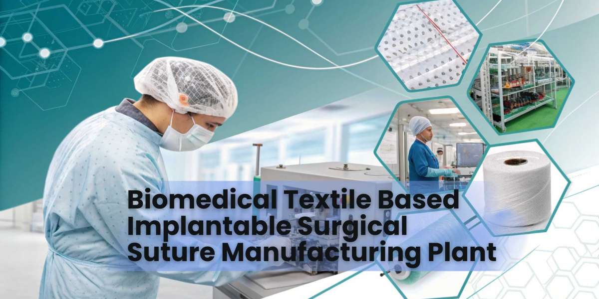Biomedical Textile Based Implantable Surgical Suture Manufacturing Plant Setup Cost Breakdown