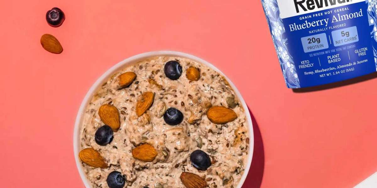 Hot Cereal Cups Blueberry Almond