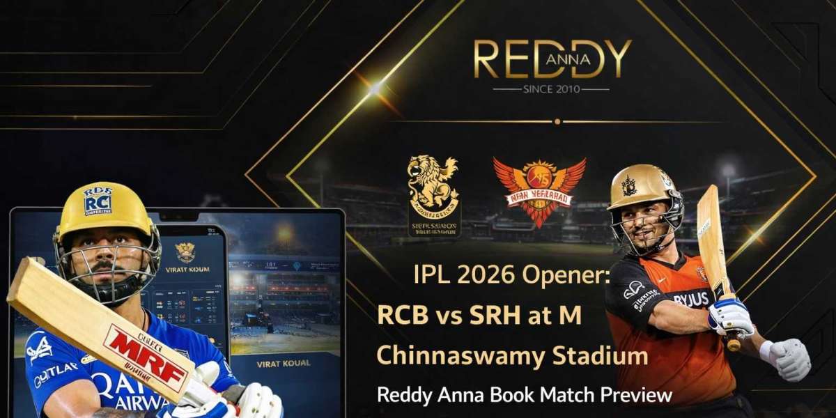 IPL 2026 Opener: RCB vs SRH at M Chinnaswamy Stadium | Reddy Anna Book Match Preview