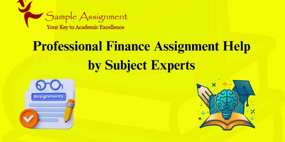 Professional Finance Assignment Help by Subject Experts