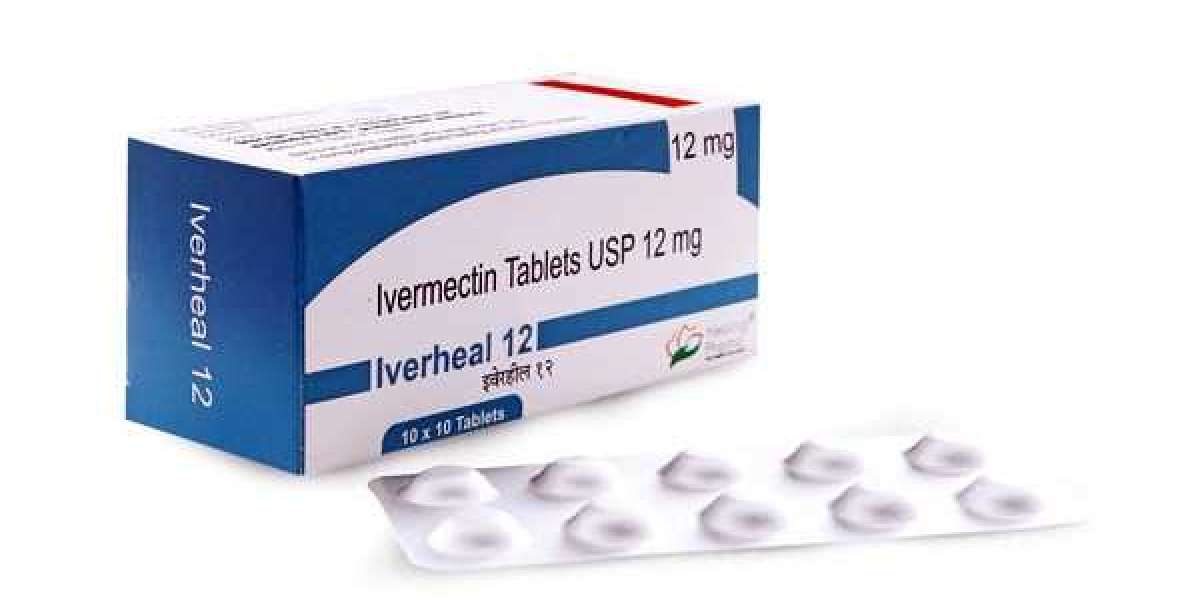 Iverheal 12 mg Tablet – Safe and Effective Antiparasitic Medicine