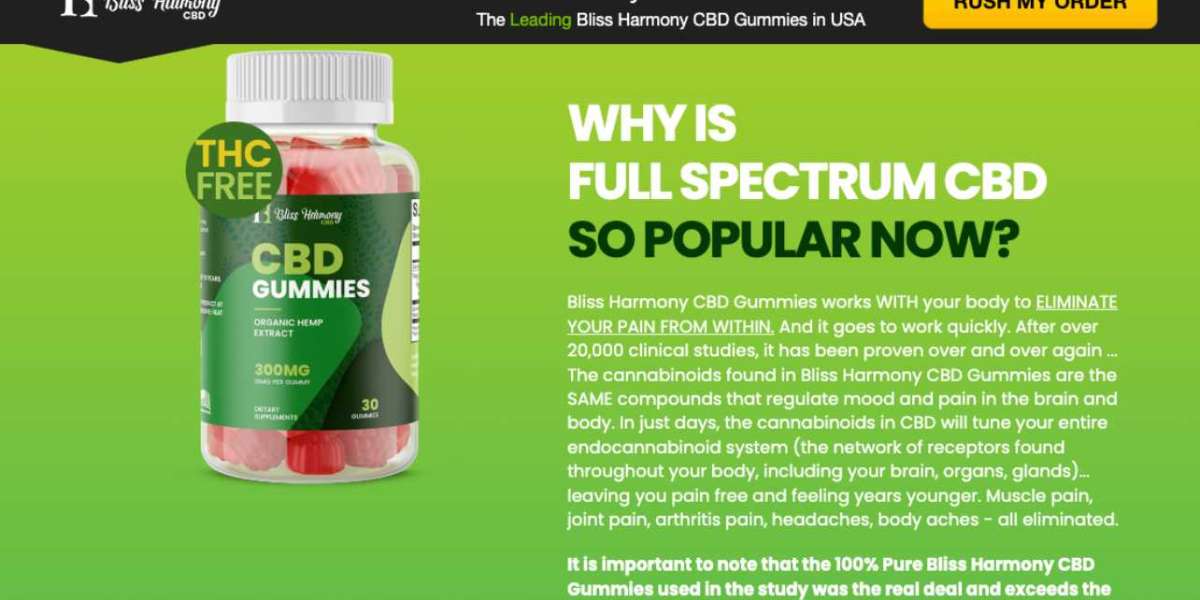 Bliss Harmony CBD Gummies Review USA – Relaxation & Recovery Insights