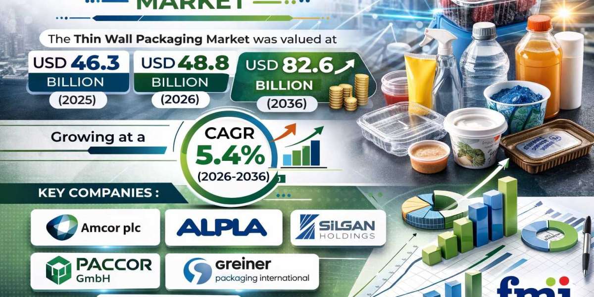 Thin Wall Packaging Market Forecast 2026-2036: Global Market to Reach USD 82.6 Billion by 2036 at 5.4% CAGR